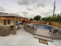 Resortlike 4Bd/2bth private pool tub deck gazebos 5min to beach - Private Pools