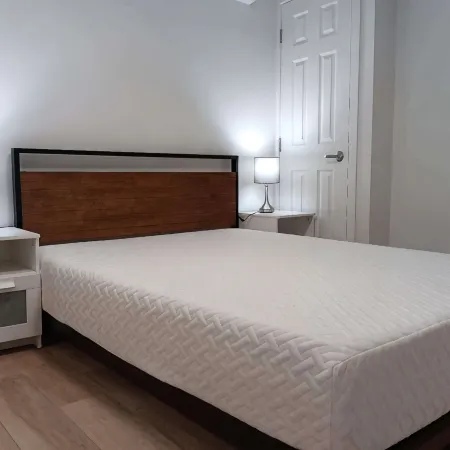 Private Bath Living Room Basement Suite with Shared Entry Shared Entry & Kitchen
