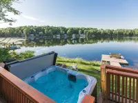 Magical lakeside retreat with hot tub + dog friendly! Hotels in Chenango County