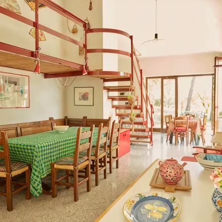 Apartment in a two-family villa with panoramic views of Lake Garda