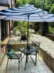 Morning Coffee Patio - Condo Between Two Beaches - 2-Star