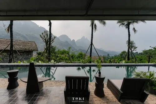 Toki Artisan Lodge Cao Ram - piscine