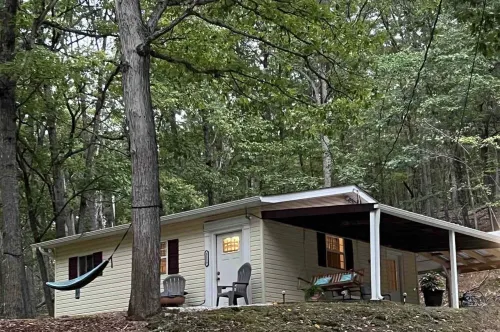 Cozy Cabin is located just minutes from Lost River State Park! Beautiful scenery
