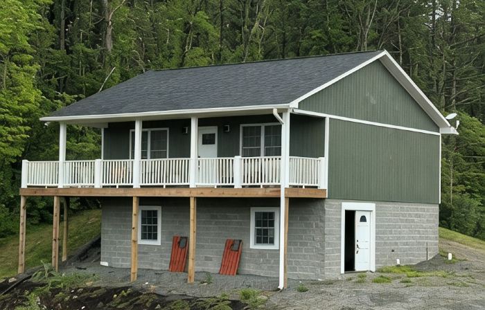 RiverView Cabin 2 Bedroom/1 Bath, Deck w/Hot Tub & Beautiful View/Fire Pit/Grill