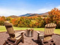 LURAY Couples Mountain Log Cabin #10 Fireplace Hot Tub Near Shenandoah Park
