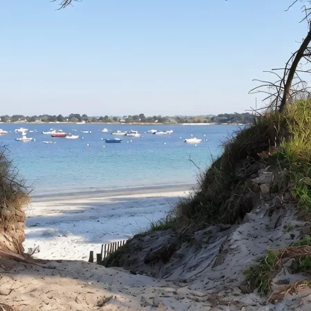 Pretty renovated farmhouse in Kerdalé, 400m from the beach -