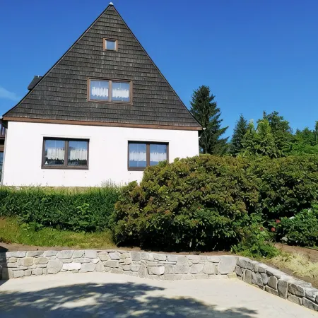 Ferienhaus mit Großem Garten in der Altstadt von Schwarzenberg