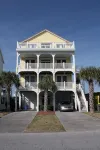 Southern Comfort : Private Pool, Hot Tub, Ocean Views, Elevator, & Walk to Town - 4-Star