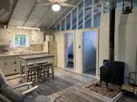 Waterfront cabin with access to Long Lake and Mud Lake.