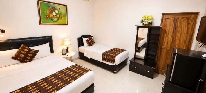 Rene Hotel Hoteles en Jetis