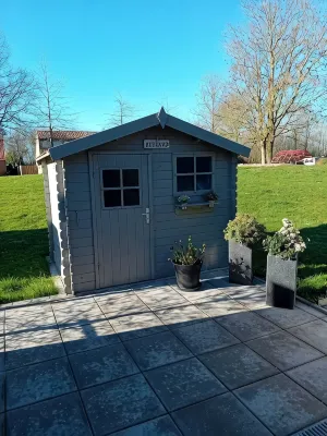 "Het Alfrahuisje" Cozy cottage in the park "De kreek" in Bruinisse