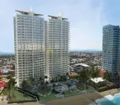 3BR fully equipped condo OCEAN FRONT - Golden Zone - Apartemen