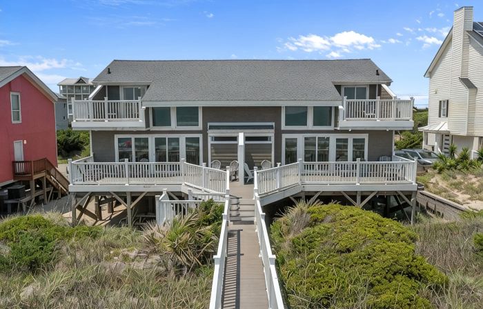 Crystal Coast Paradise: Oceanfront Home with Stunning Views, West, Emerald Isle!