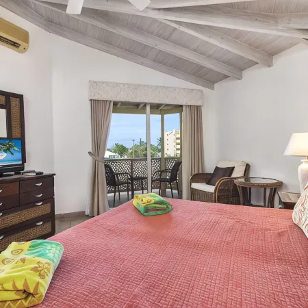 The Terraces. Lovely Apartment in St Lawrence Gap, Just Steps from Dover Beach
