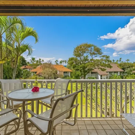 Kiahuna Paradise condo with A/C