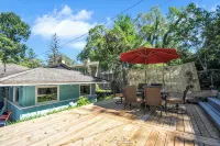 Mid-Century Cottage Beach Oasis
