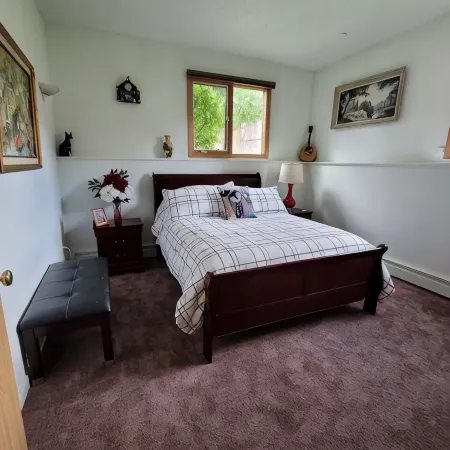 Private suite in an Owner occupied home with views of the Chugach Mountains.