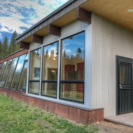 Earthship Home in Big Sky