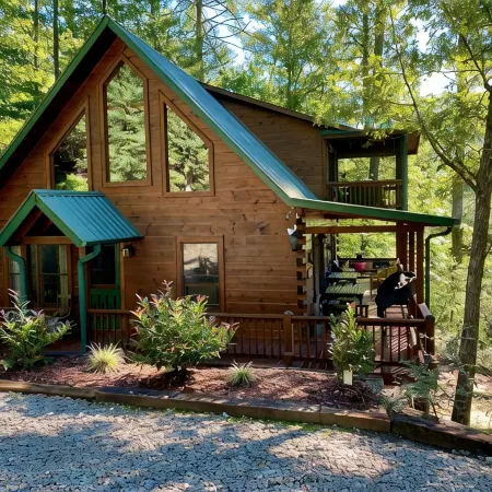 Cozy Cabin w/ great views, and close to Aska hiking trails!- Blue Ridge