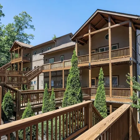 New Modern Mountain Condo with Vista Mountain Views, Large Deck, Washer & Dryer!