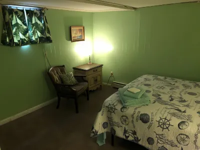 Rustic Beach Front Basement Apt, Pet Friendly Wi-fi 2 Bedroom Apts by Redawning Hotel a Norfolk