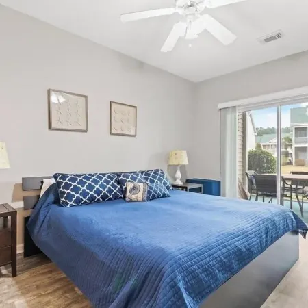 1st Floor: Pet-Friendly, No Cleaning Fee, 3BD-2BA Condo near Golf & Beaches!