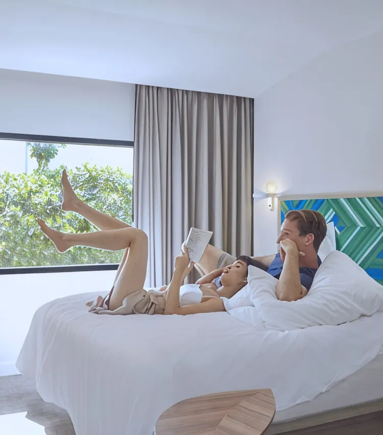 ห้องพักคิงไซส์ที่โคซี่