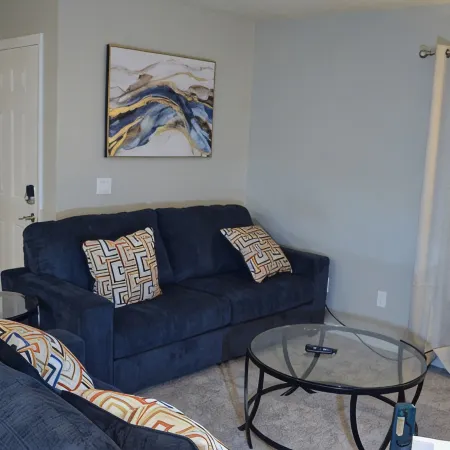 2-bedroom apartment in charming Daleville with WiFi, AC. Enjoy your stay