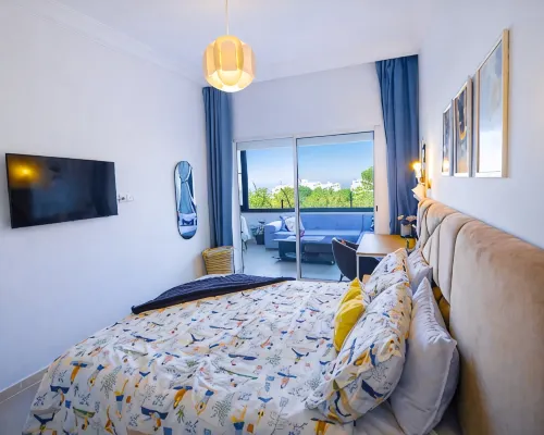 Panoramic Resort Apartment • Sea, Lake & Golf Views • Pools & Tennis Hotels in Asilah