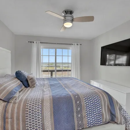 Island Living with Stunning Sunset & Water Views, 1 Block to Beach