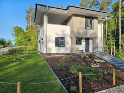 Lychensee villa with lake view, conservatory, fireplace and sauna