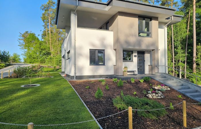 Lychensee villa with lake view, conservatory, fireplace and sauna