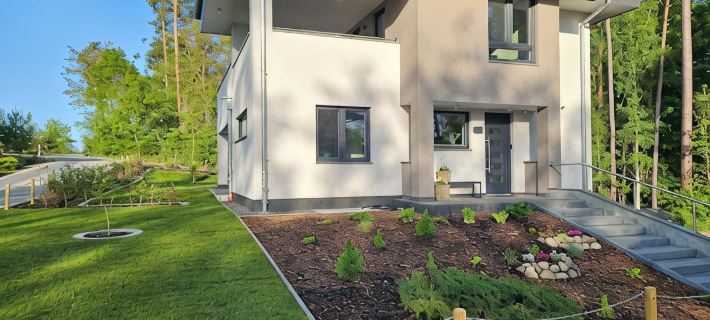 Lychensee villa with lake view, conservatory, fireplace and sauna ウッカーマルクのホテル