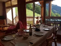 Valloire: Residence 5 minutes from the slopes -Swimming pool-sauna Apartment 8-10 per - 3-Star