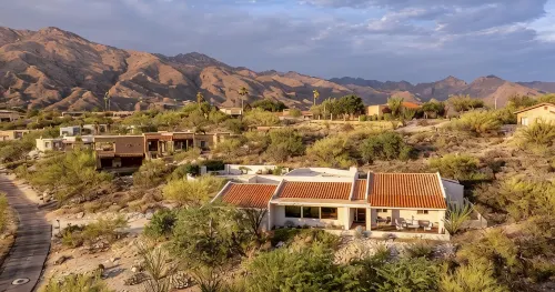 Catalina Foothills private escape with views, pool, and spa