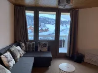 58 m2 apartment warm at the foot of the slopes with open views south