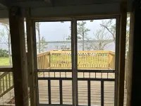 Secluded waterfront fishing cabin, boat dock, pier, sunsets, boat to beach - Alphydda