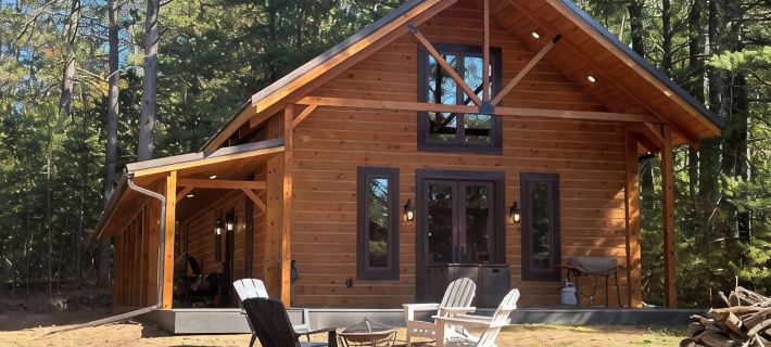 Pine Cabin on Gilmore Lake Hotels in Washburn County