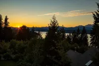 Stunning Views from this Modern Hood Canal Retreat