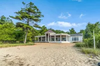 Contemporary Crystal Lake Beachfront Cottage - 4-Star