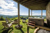 Mountaintop Cabin with Majestic Views - Hot Tub + Game Room + Pet Friendly