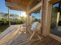 Chalet bois cœur Cévennes - Hytter