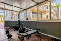 Eden Appartement avec Piscine et Salle de Sport à 7 min de Sidi Bouzid - ห้องครัว