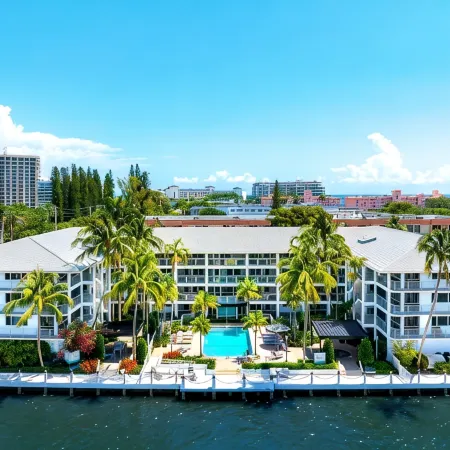 Boca Waterfront • Watch the Boats • Pool & Gym