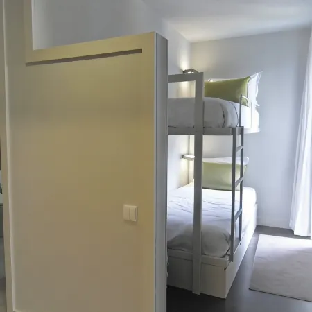 Studio with bunk bed sea view in Hotel