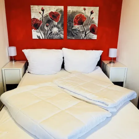 Small holiday apartment in Dornumersiel with a dog