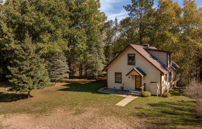 Secluded cabin on Pine River