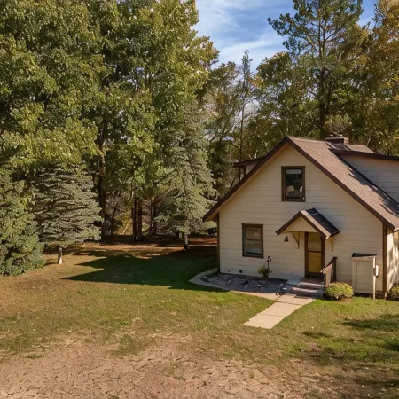 Secluded cabin on Pine River