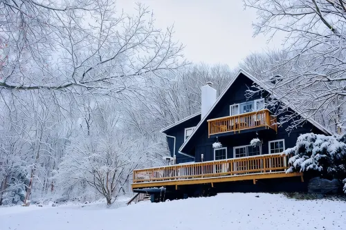 Cozy Hillside Chalet w/ Hot Tub and Firepit - Greek Peak/Cortland/Ithaca - Homestays