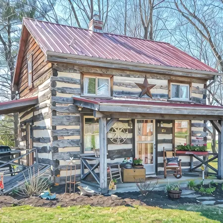 Vintage cabin in the ❤️ of Middletown , MD.  Pet friendly and prime location.